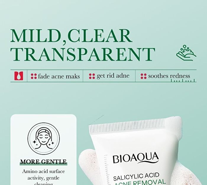 Bioaqua Salicylic Acid Acne Removal Cleanser - #Cleanser
