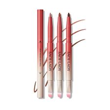 Sace Lady Velvet Mousse Multi Lip Liner - 2 Colors - 01# Nude Entrance - 0.2g