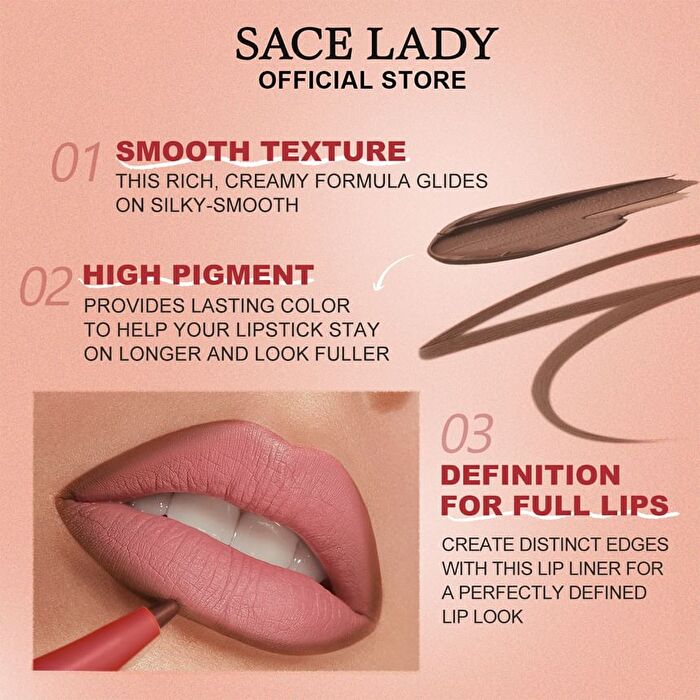 Velvet Mousse Multi Lip Liner - 2 Colors - 02# Cinnamon State 0.2g