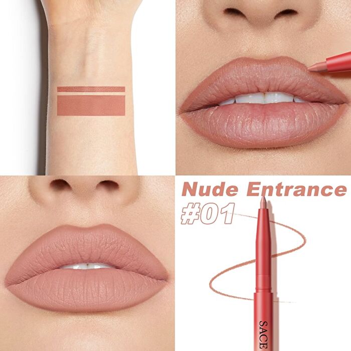 Velvet Mousse Multi Lip Liner - 2 Colors - 02# Cinnamon State 0.2g