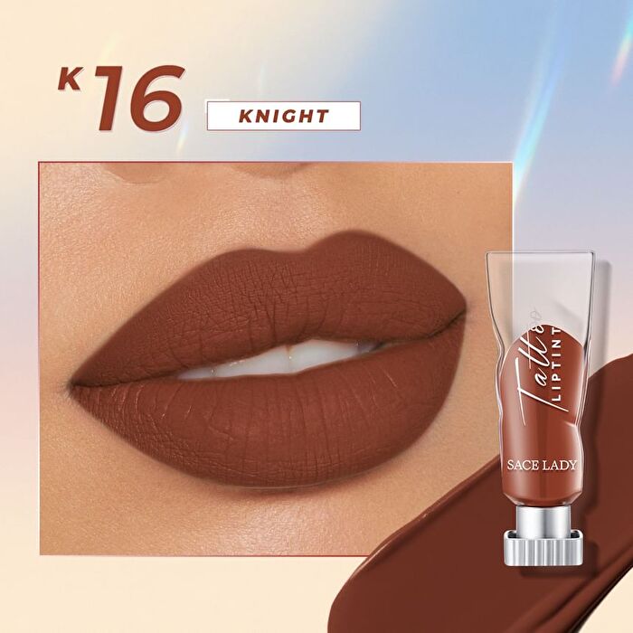 Matte Tattoo Lip Tint - 6 Colors - K12# Oath - 5ml