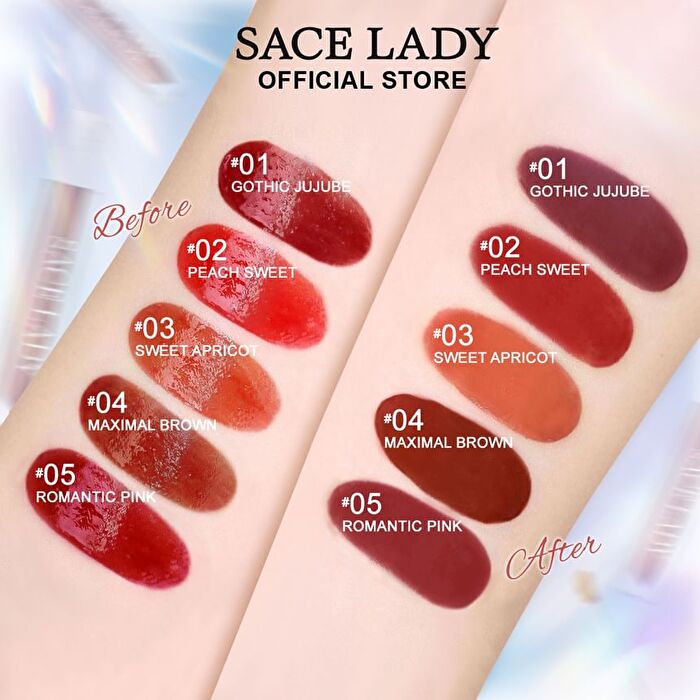 Blur Watery Lip Tint - 5 Colors - 01# Gothic Jujube - 2.5g