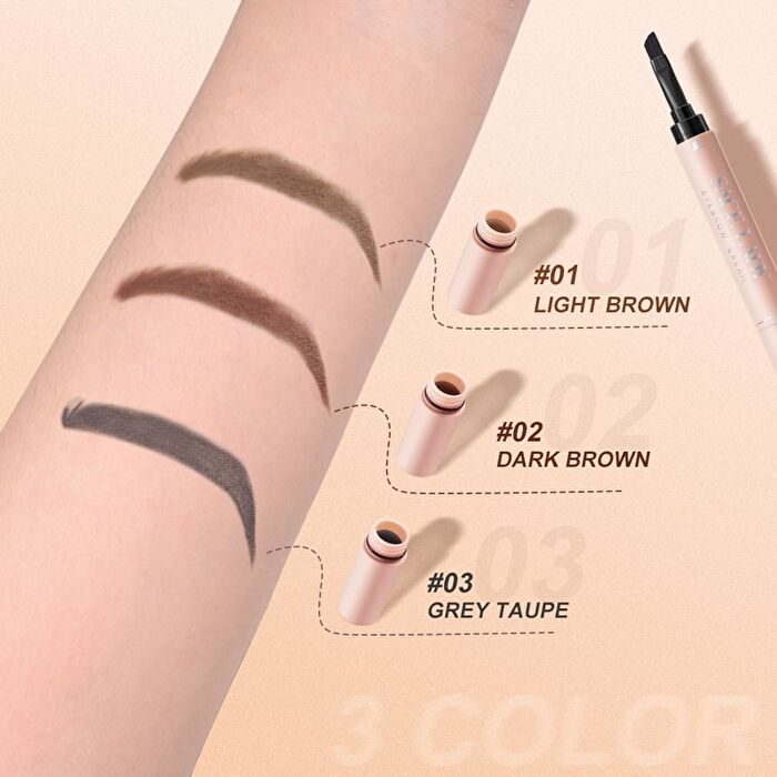 Lasting Waterproof Tinted Eyebrow Cream - 3 Colors - 02# Dark Brown - 1.5g