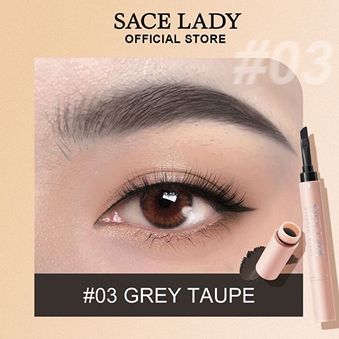 Lasting Waterproof Tinted Eyebrow Cream - 3 Colors - 02# Dark Brown - 1.5g