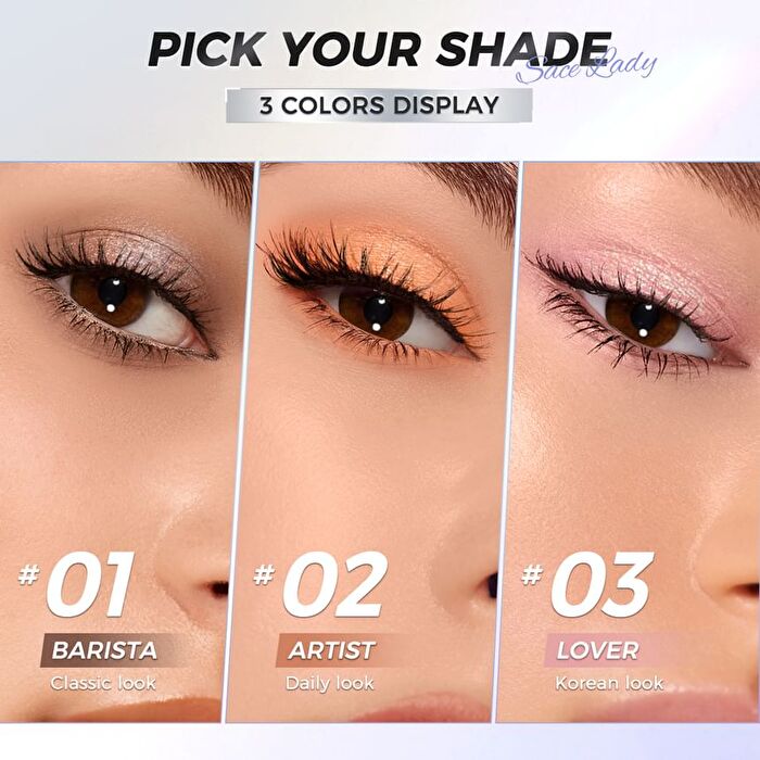 Pro Zone Duo Eyeshadow - 3 Types - 03# Lover - 3g