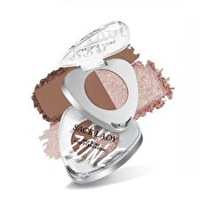 Sace Lady Pro Zone Duo Eyeshadow - 3 Types - 03# Lover - 3g