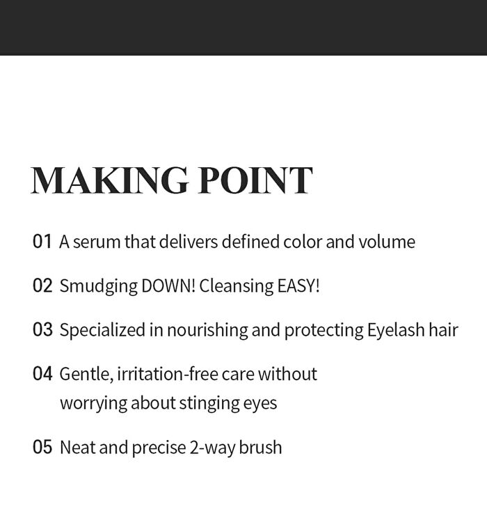 Honest Black Eyelash Serum - 8ml