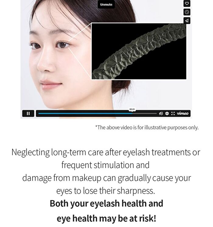 Honest Black Eyelash Serum - 8ml