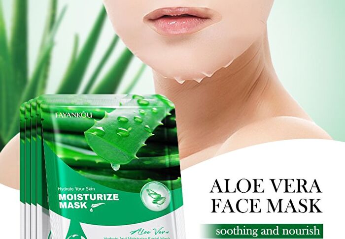 Fayankou Aloe Vera Hydrate And Moisturize Facial Mask - #Mask