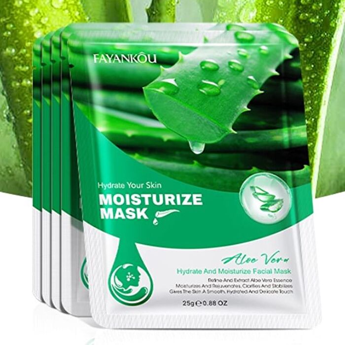 Fayankou Aloe Vera Hydrate And Moisturize Facial Mask - #Mask