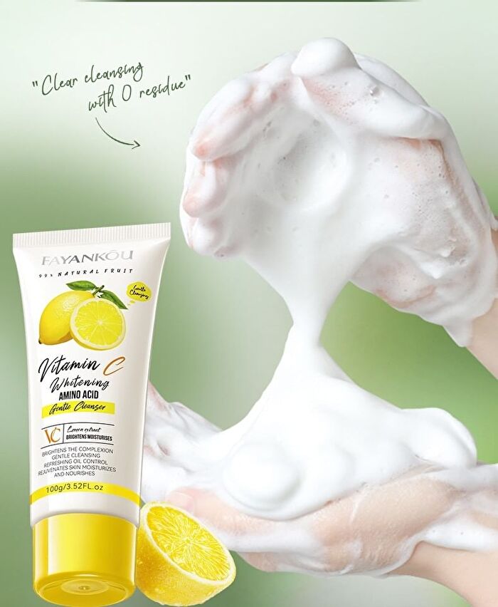 Lemon Vitamin C Whitening Amino Acid Gentle Cleanser - #Cleanser