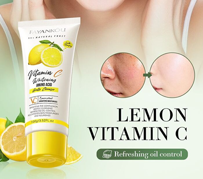 Lemon Vitamin C Whitening Amino Acid Gentle Cleanser - #Cleanser