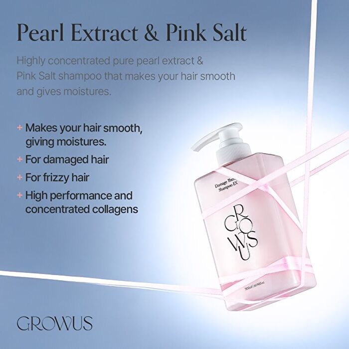 Growus Damage Therapy Shampoo EX - 2025 Version - 500ml