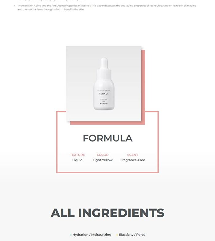 Retinol 0.3% Serum - 30ml