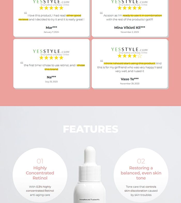 Retinol 0.3% Serum - 30ml