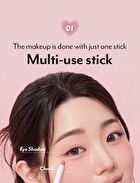 I\'m Meme I\'m Stick Shadow Matte - 3 Colors - #02 Heart Rosy