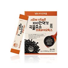 Vitamin village Full Of Black Beans 1 Million Potency Grain Enzyme Probiotics Black - 2g x 30 sticks