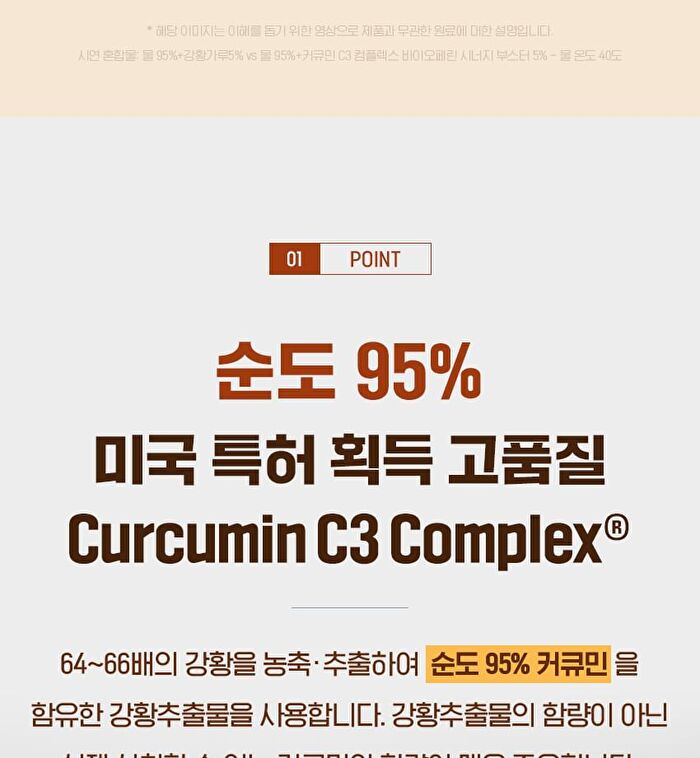Curcumin C3 Complex Bioperine Synergy Booster - 1000mg x 30 tablets
