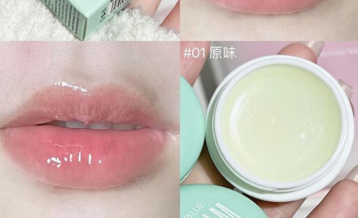 Macaron Moisturizing Lip Balm - 4 Flavors - 04# Papaya - 4.3g