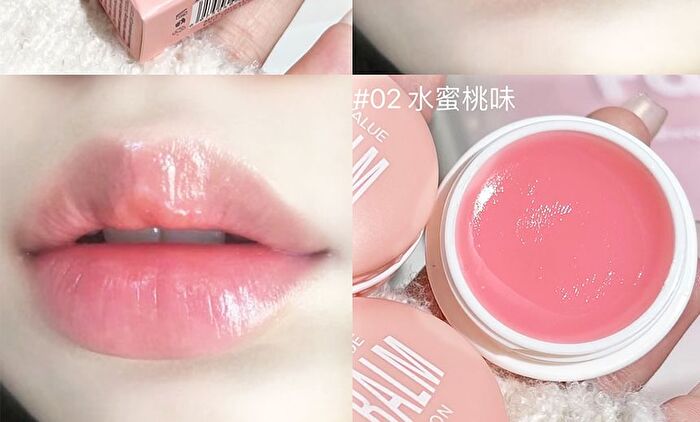 Macaron Moisturizing Lip Balm - 4 Flavors - 04# Papaya - 4.3g