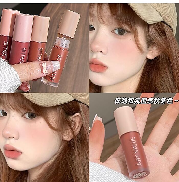 Velvety Mist Multi-purpose Cream - 4 Colors - 01# Dusty Orange - 3.8g