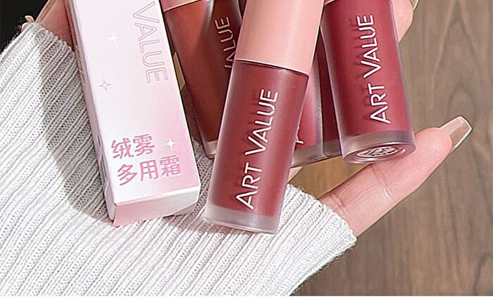 Velvety Mist Multi-purpose Cream - 4 Colors - 01# Dusty Orange - 3.8g