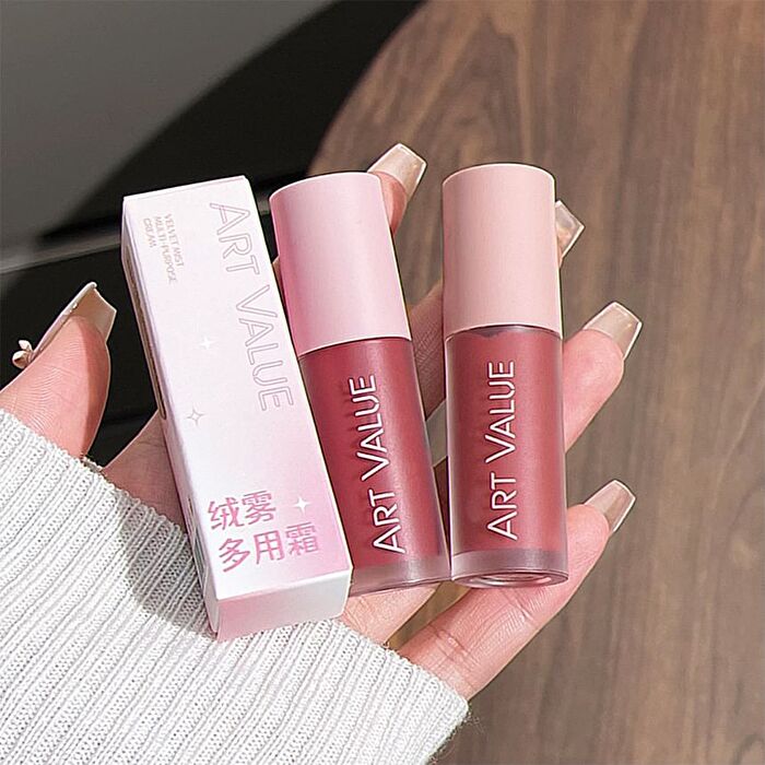 Velvety Mist Multi-purpose Cream - 4 Colors - 01# Dusty Orange - 3.8g