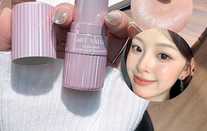 Silver Moon Clear Highlighter Stick - 3 Colors - 02# Vermillion Mole - 5.5g