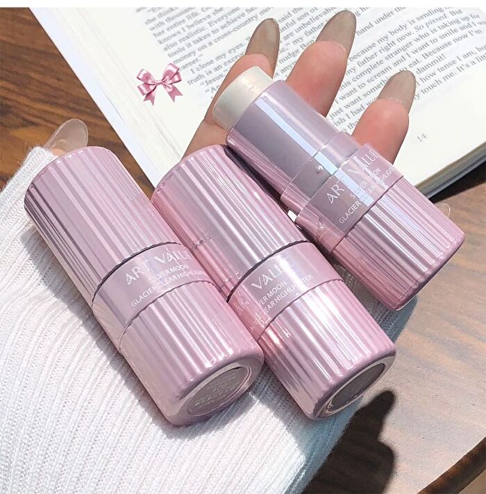 Silver Moon Clear Highlighter Stick - 3 Colors - 02# Vermillion Mole - 5.5g