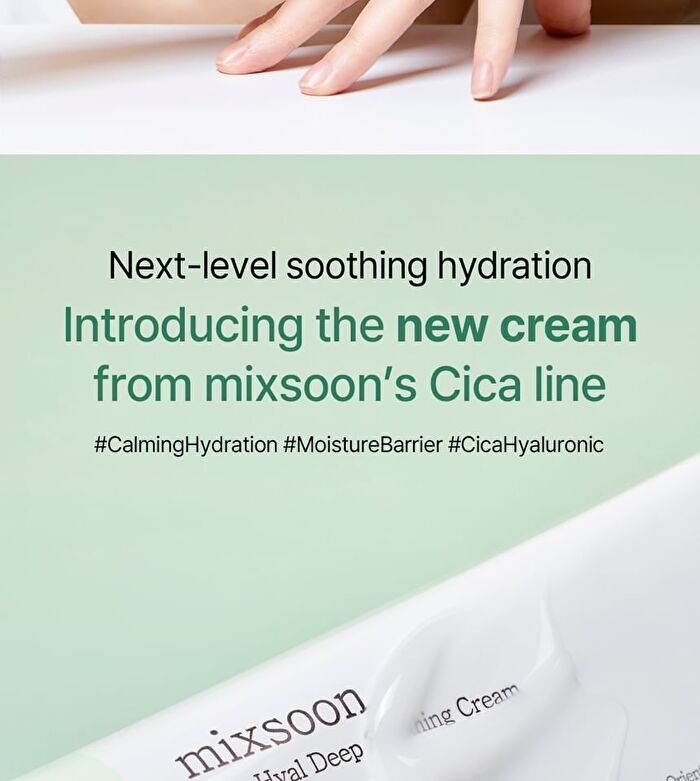 mixsoon Cica Hyal Deep Soothing Cream - 50ml