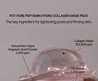 Heveblue Pot Pore Peptamin Hydro Collagen Mask Pack Set 4 sheets - 35g x 4 sheets