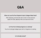 Heveblue Pot Pore Peptamin Hydro Collagen Mask Pack Set 4 sheets - 35g x 4 sheets