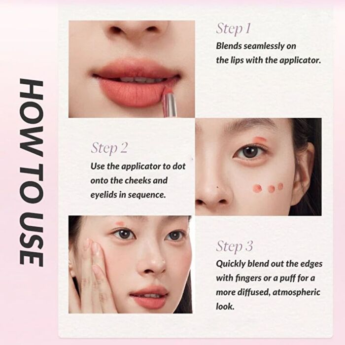 Joocyee New Multi-Purpose Lip & Cheek Cream (C06-C08) - #C07 Nude Pink - 4.5g