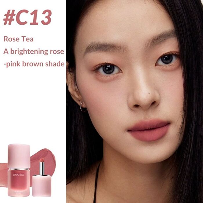 Joocyee New Multi-Purpose Lip & Cheek Cream - 3 Colors - #C13 Rose Tea - 4.5g