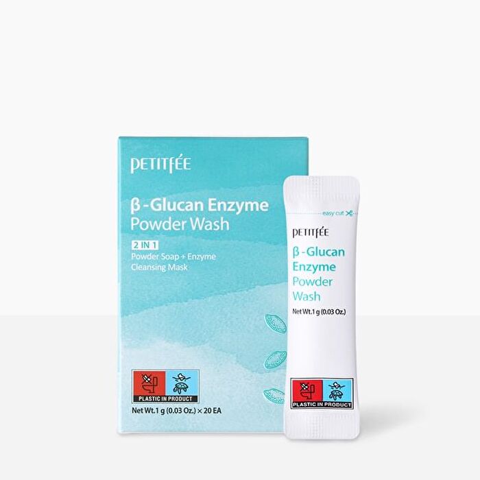 Petitfee Beta-Glucan Enzyme Powder Wash - 1g x 20 pcs