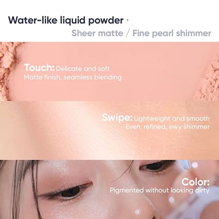 Dew-Shine 6 Color Palette (Warm Tone) - 2 Type - #01 Peach Soda  - 8g