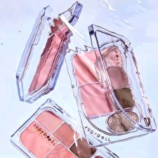 Judydoll Dew-Shine 6 Color Palette (Warm Tone) - 2 Type - #01 Peach Soda - 8g