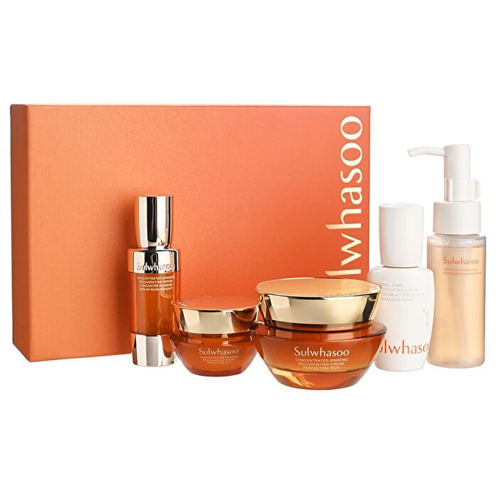 Concentrated Ginseng Rejuvenating Cream Perfecting Rich Set - 5 pcs