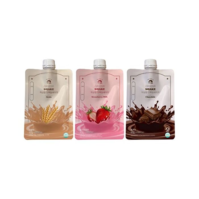 Zaksimlab Shake - 3 Types - Strawberry Milk