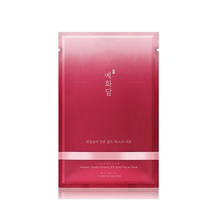 Yehwadam Heaven Grade Ginseng EX Gold Facial Mask - 26ml