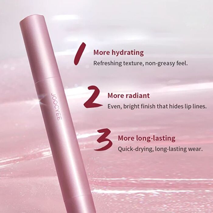 Joocyee Long-Lasting Glossy Rouge  - 3 Colors - #502 Sun Bliss - 3g