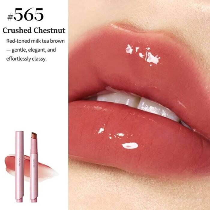 Joocyee Long-Lasting Glossy Rouge (564-566) - #566 Sweet Tea - 3g