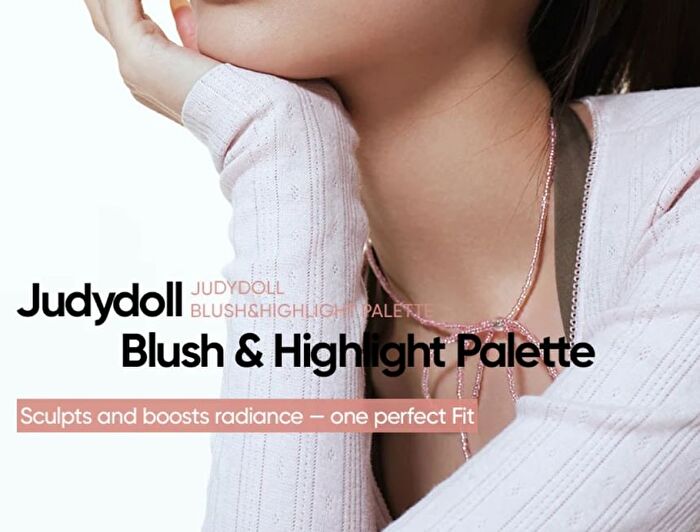 4 Color Blush & Highlight Palette (5-6) - #05 Fit Pink