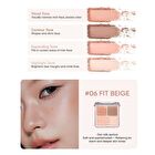 4 Color Blush & Highlight Palette (5-6) - #06 Fit Beige