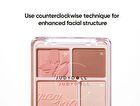 4 Color Blush & Highlight Palette (5-6) - #06 Fit Beige