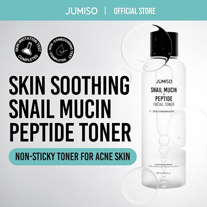 Jumiso Snail Mucin + Peptide Facial Toner - 205ml