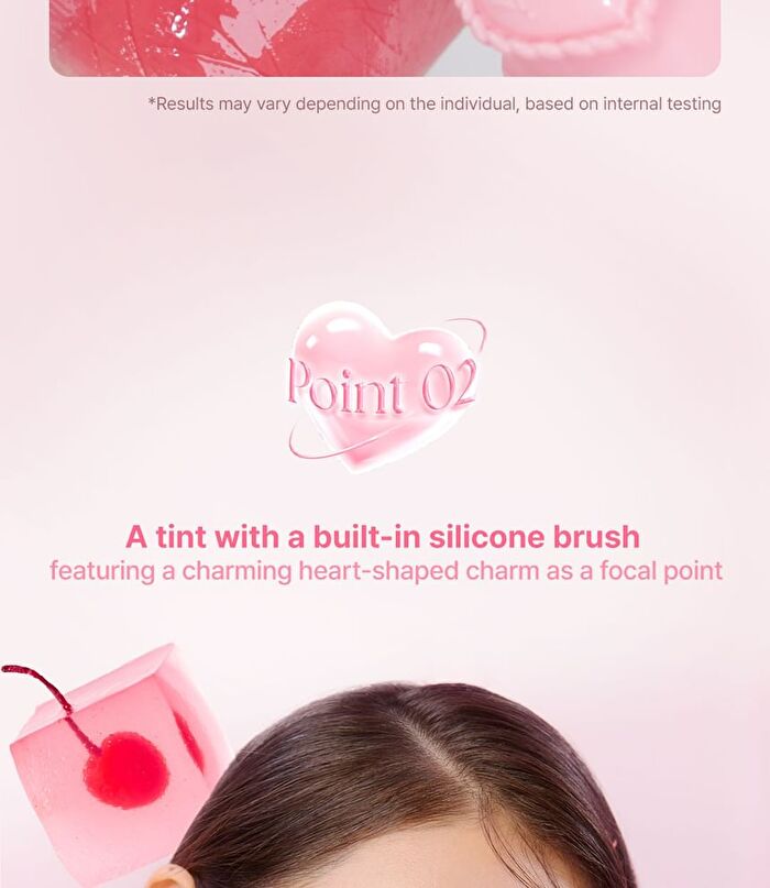 Ynm Heart Jelling Tint - 6 Colors - #02 Cherry Jelling