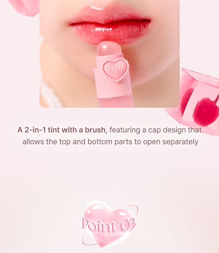 Ynm Heart Jelling Tint - 6 Colors - #06 Plum Jelling