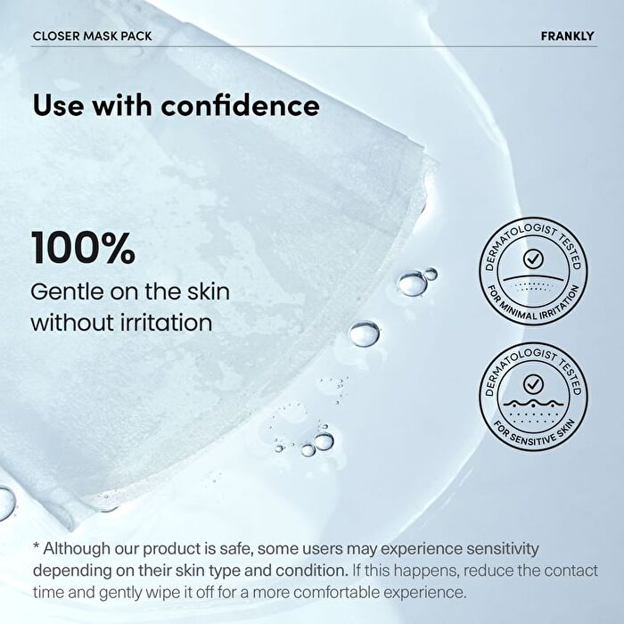 Frankly Closer Pore Minimizing Mask Pack Set - 22ml x 10 sheets