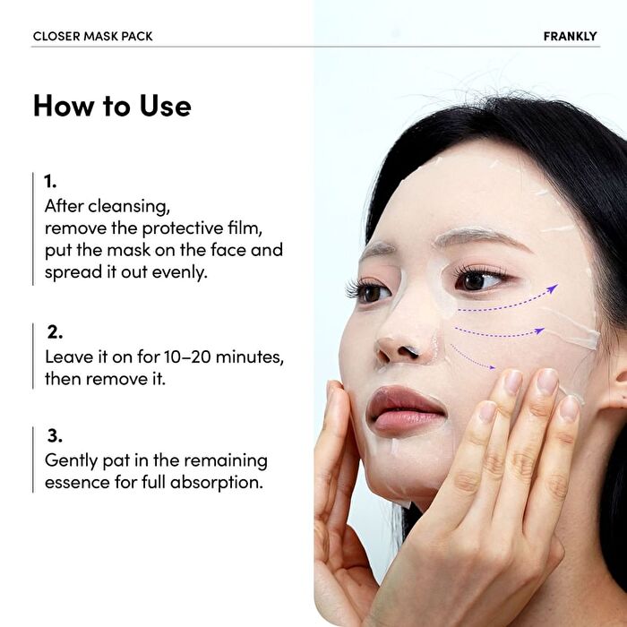 Frankly Closer Pore Minimizing Mask Pack Set - 22ml x 10 sheets